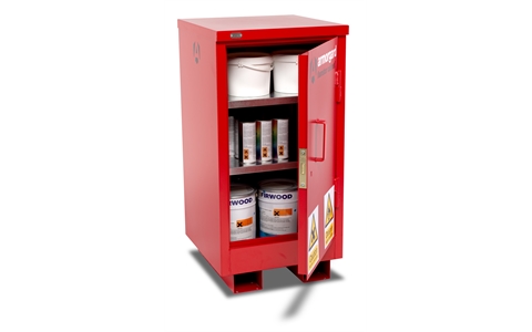 Flamstor Hazardous Storage Cabinet - Overall Size  H950mm x W500mm x D530mm