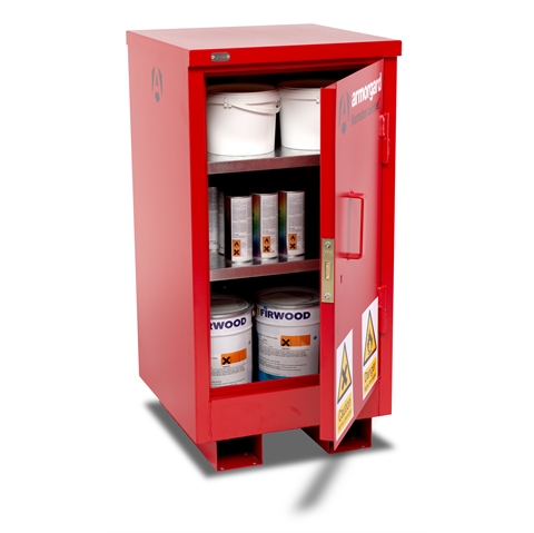 Flamstor Hazardous Storage Cabinet - Overall Size  H950mm x W500mm x D530mm