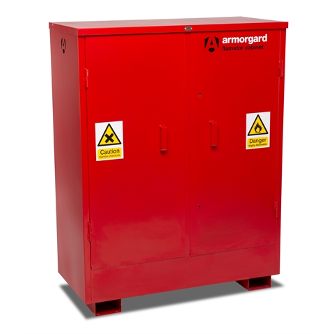 Flamstor Hazardous Storage Cabinet - Overall Size  H1550mm x W1200mm x D580mm