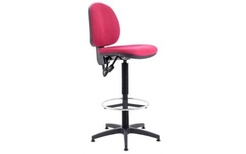 Concept Draughtsman Chair Permanent Contact Back Claret
