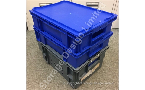 Hook in LID 400x300mm BLUE