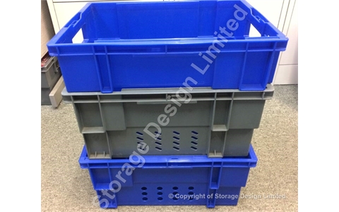 Hook in LID 400x300mm BLUE