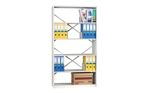 Ikon Open Back - Starter Bay -  H1830xW1000xD400mm - 6 Shelves