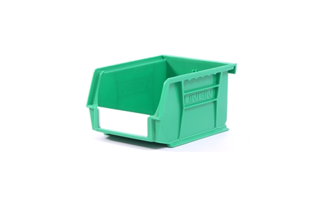 Size 2 Linbins - H75mm x W105mm x D135mm - Pack of 20 - Green Storage Bins