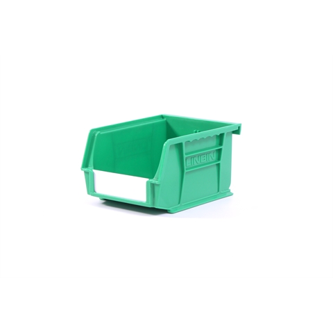 Size 2 Linbins - H75mm x W105mm x D135mm - Pack of 20 - Green Storage Bins