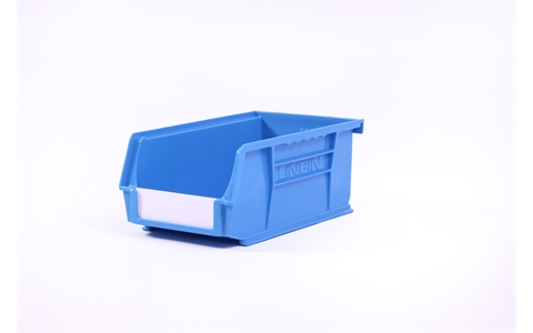 Size 3 Linbins - H75mm x W105mm x D190mm - Pack of 20 - Blue Storage Bins