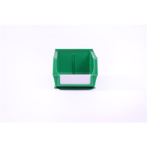 Size 3 Linbins - H75mm x W105mm x D190mm - Pack of 20 - Green Storage Bins