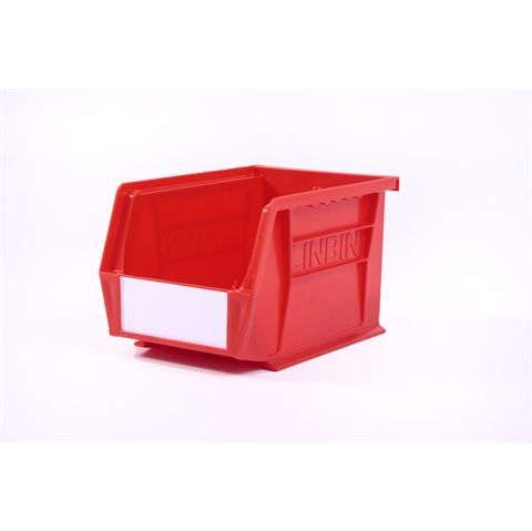 Size 4 Linbins - H130mm x W140mm x D210mm - Pack of 10 - Red Storage Bins