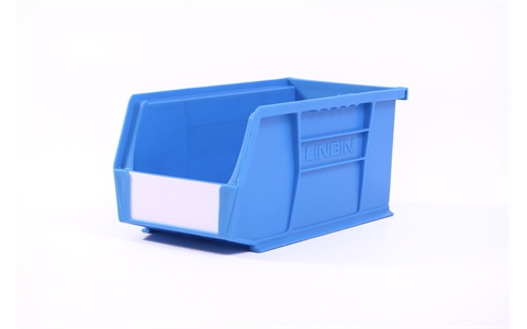 Size 5 Linbins - H130mm x W140mm x D280mm - Pack of 10 - Blue Storage Bins