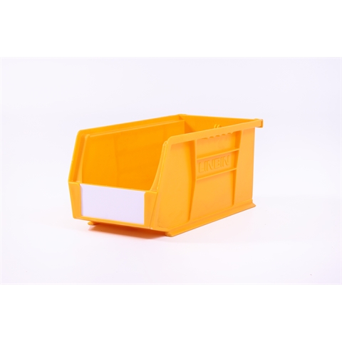 Size 5 Linbins - H130mm x W140mm x D280mm - Pack of 10 - Yellow Storage Bins