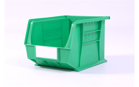 Size 6 Linbins - H180mm x W210mm x D280mm - Pack of 10 - Green Storage Bins