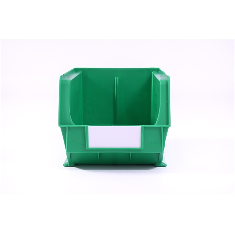 Size 7 Linbins - H180mm x W210mm x D375mm - Pack of 10 - Green Storage Bins