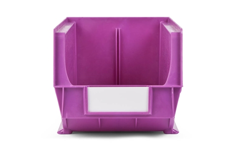 Size 7 Neon Linbins - H180mm x W210mm x D375mm - Pack of 10 - Purple Storage Bins