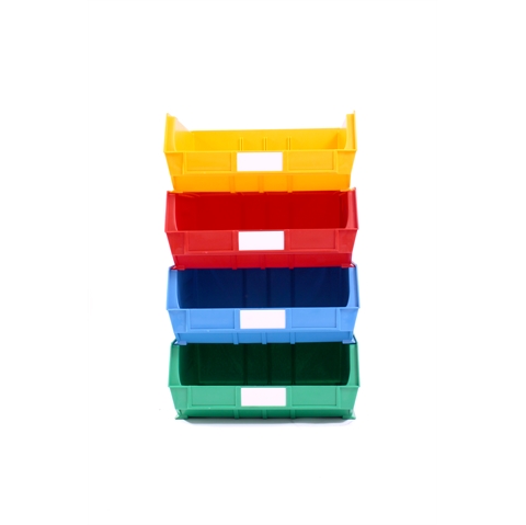 Size 8 Linbins - H180mm x W420mm x D375mm - Pack of 5 - Blue Storage Bins