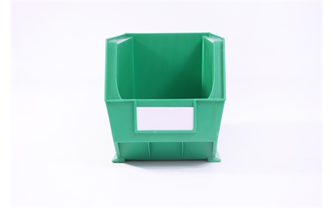 Size 9 Linbins - H230mm x W210mm x D455mm - Pack of 5 - Green Storage Bins