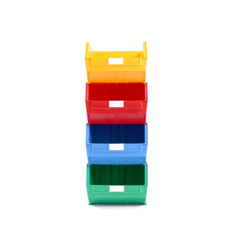 Size 10 Linbins - H295mm x W420mm x D455mm - Pack of 3 - Blue Storage Bins