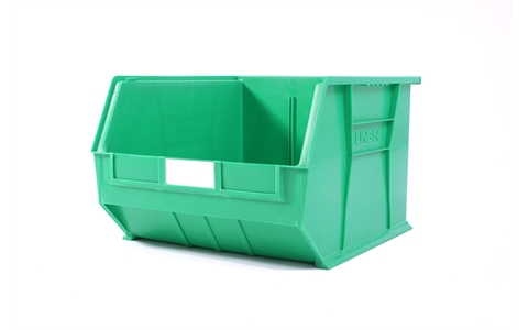 Size 10 Linbins - H295mm x W420mm x D455mm - Pack of 3 - Green Storage Bins