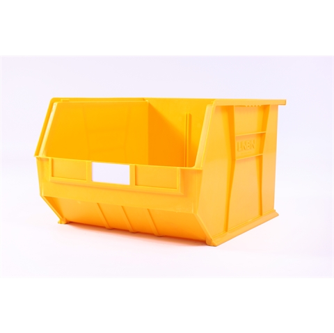 Size 10 Linbins - H295mm x W420mm x D455mm - Pack of 3 - Yellow Storage Bins