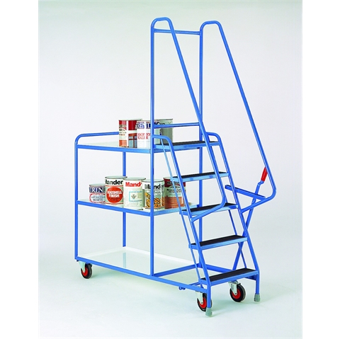 Picking Step - Fied Steel Trays - Overall Size  H2075mm x W620mm x L1730mm